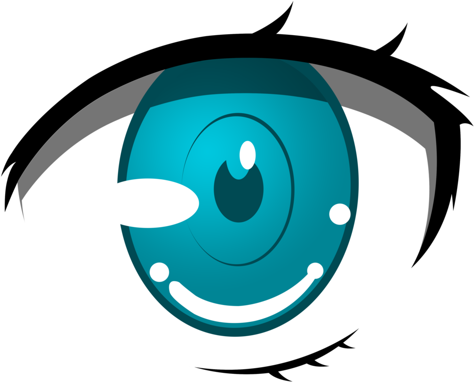 Cartoon Eye Graphic PNG image