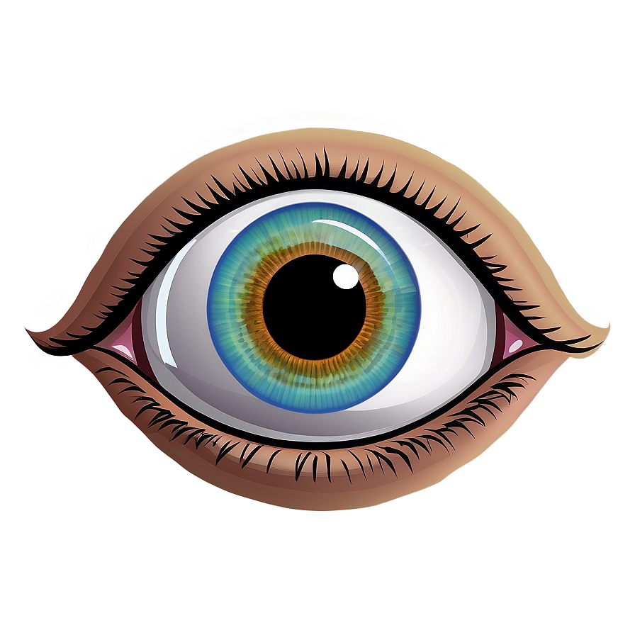 Cartoon Eye Transparent Png 05262024 PNG image