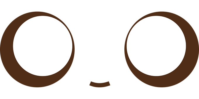 Cartoon Eyesand Mouth Vector PNG image