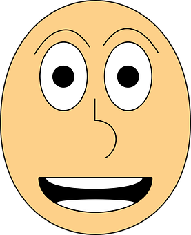 Cartoon Face Expression Vector PNG image