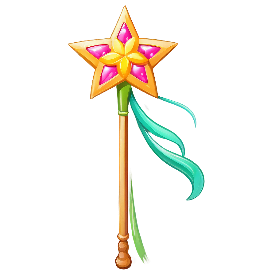 Cartoon Fairy Wand Png 71 PNG image