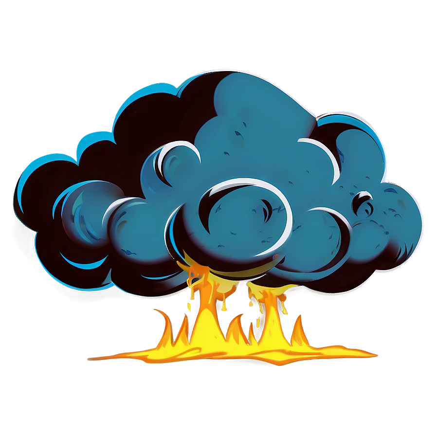 Cartoon Fart Cloud Png Tpn PNG image