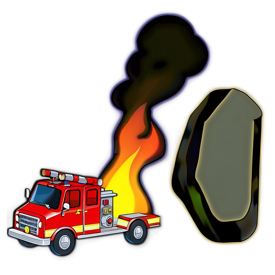 Cartoon Fire Department Png Nmj PNG image