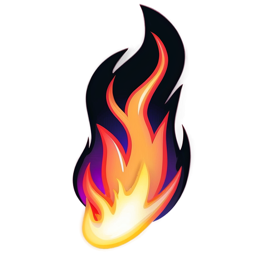 Cartoon Fire Effect Png 06262024 PNG image