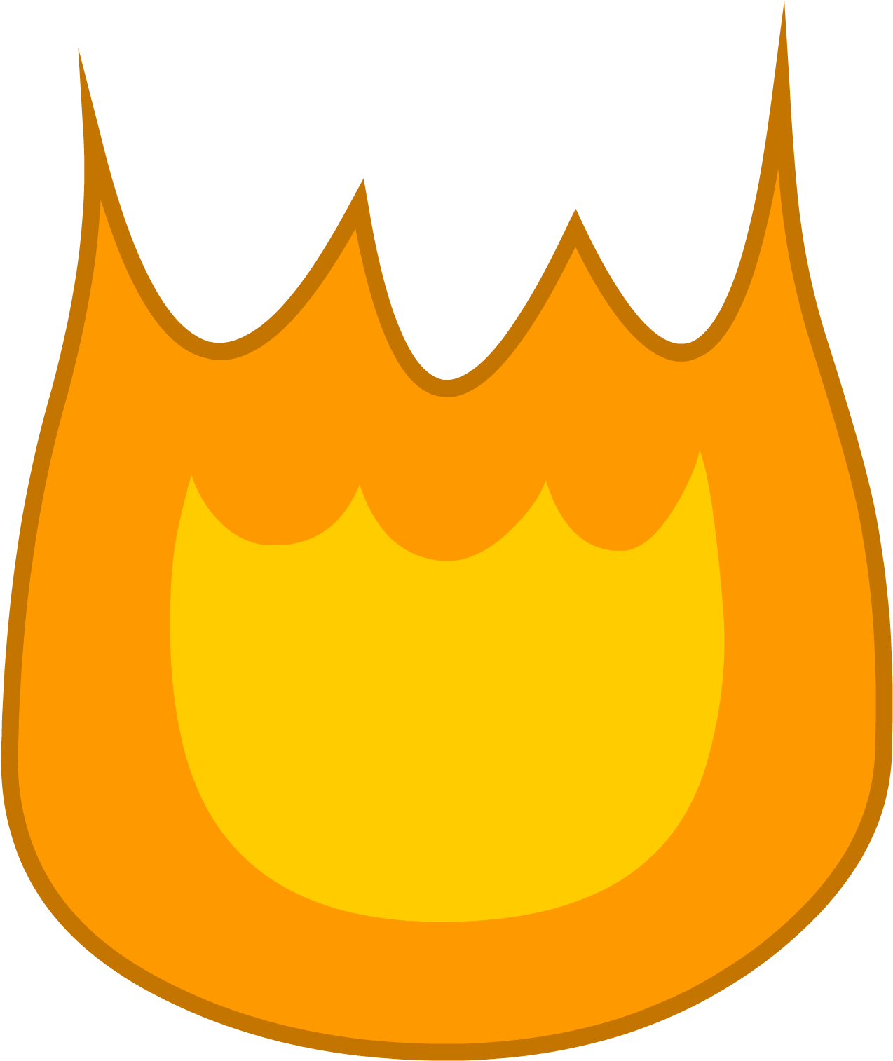 Cartoon_ Fire_ Flame_ Graphic PNG image