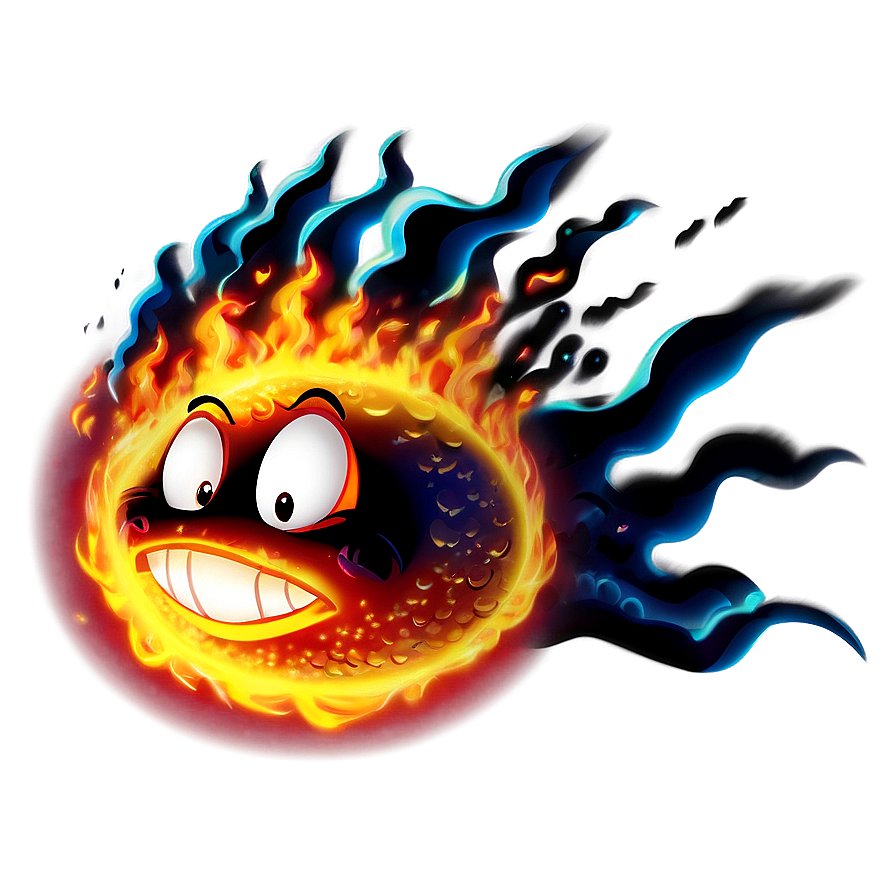 Cartoon Fireball Png 58 PNG image