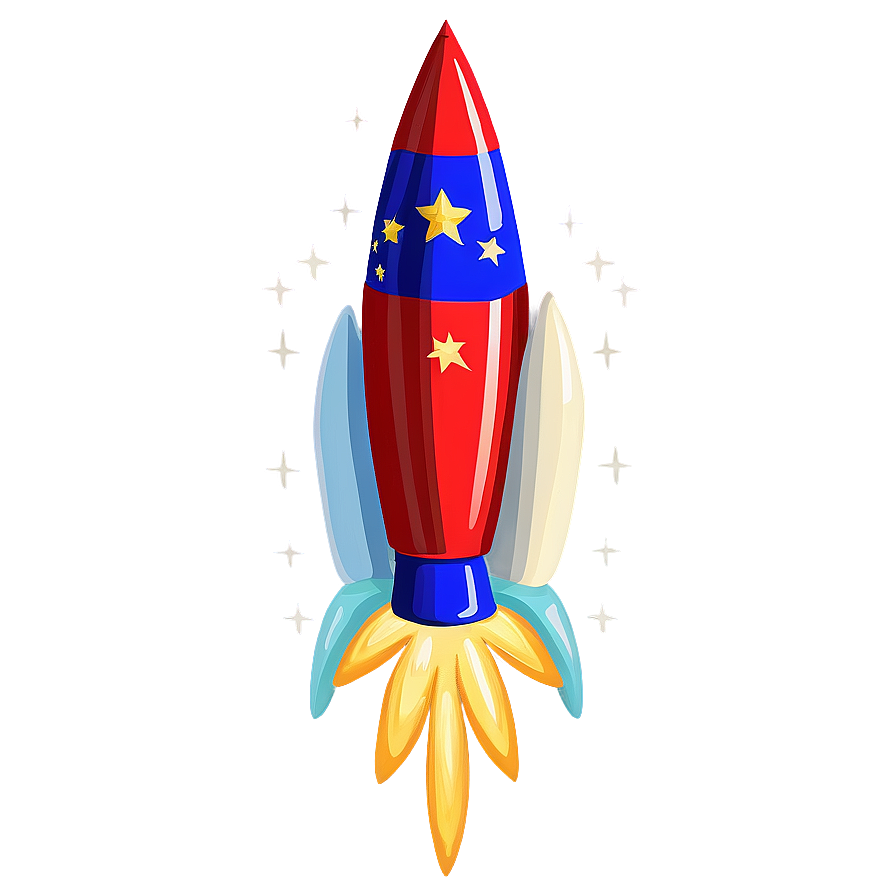 Cartoon Fireworks Rocket Png How67 PNG image