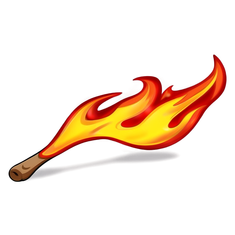 Cartoon Flame Png Cjm84 PNG image