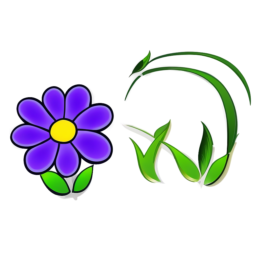 Cartoon Flower Outline Png Uhu14 PNG image