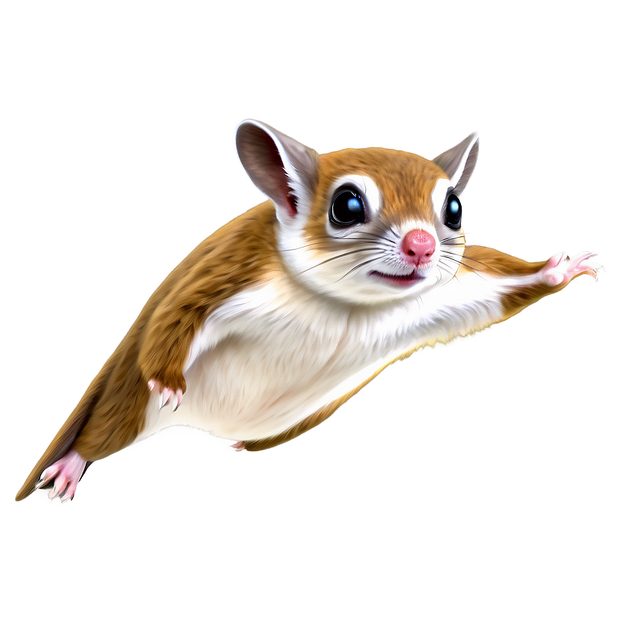 Cartoon Flying Squirrel Png Baa PNG image