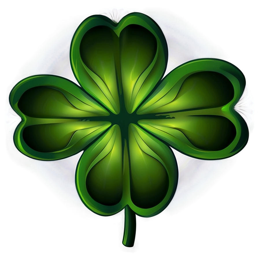 Cartoon Four Leaf Clover Png Vet95 PNG image