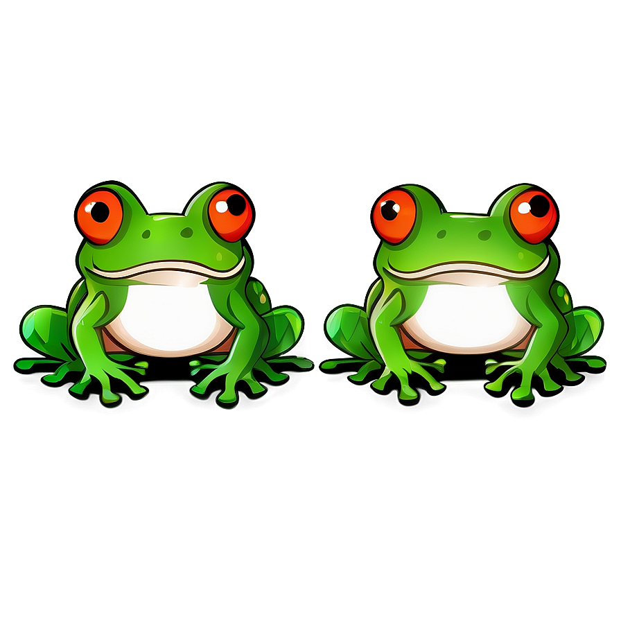 Cartoon Frog Clipart Png Wrf7 PNG image