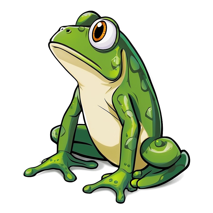 Cartoon Frog Png 05032024 PNG image