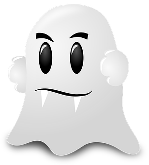 Cartoon Ghost Graphic PNG image