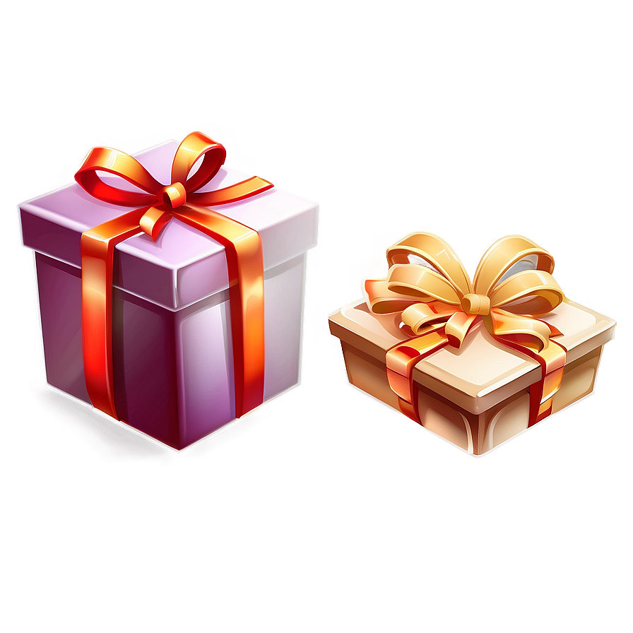 Cartoon Gift Box Png Pqt PNG image