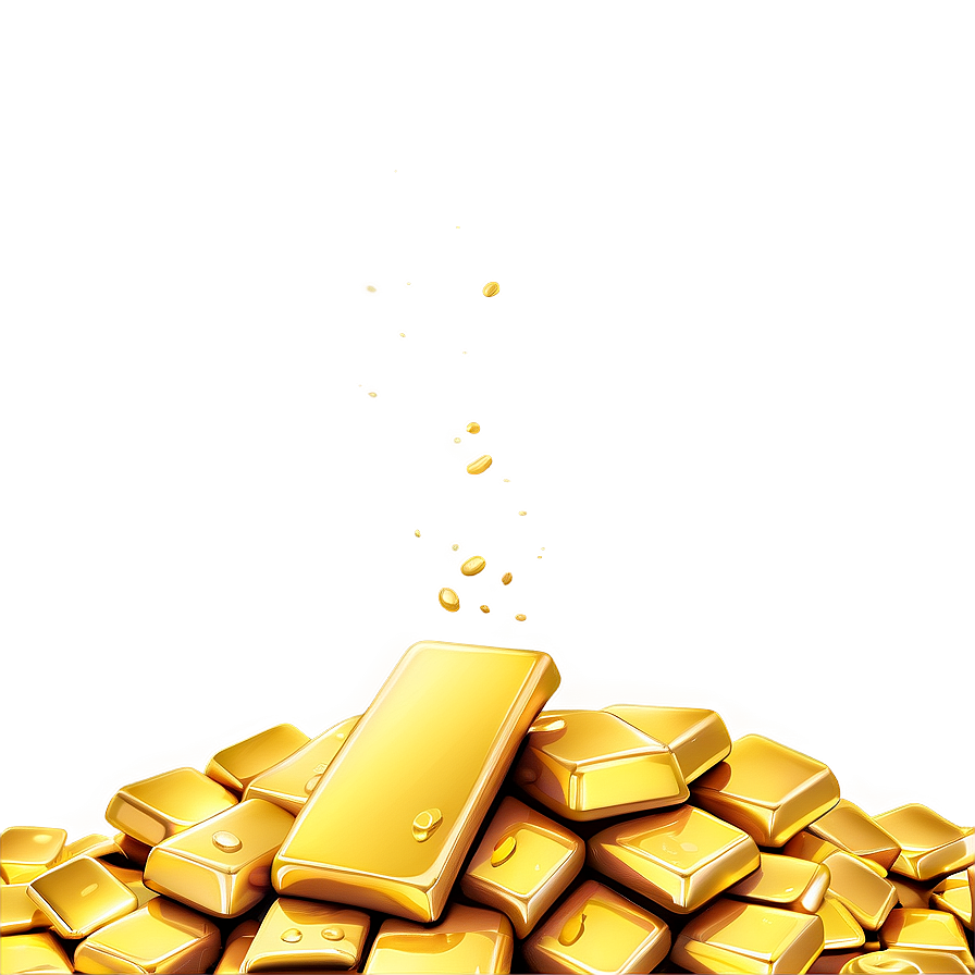 Cartoon Gold Pile Png 72 PNG image