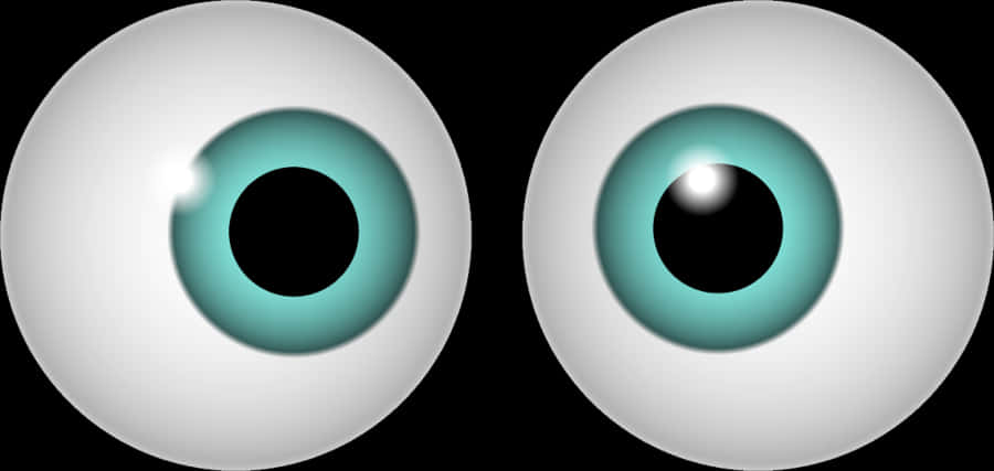 Cartoon Googly Eyes Vector PNG image