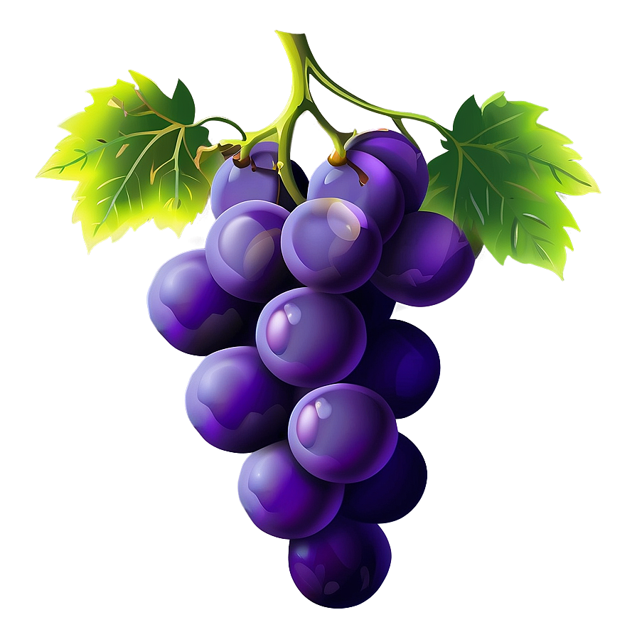 Cartoon Grape Png Atx51 PNG image