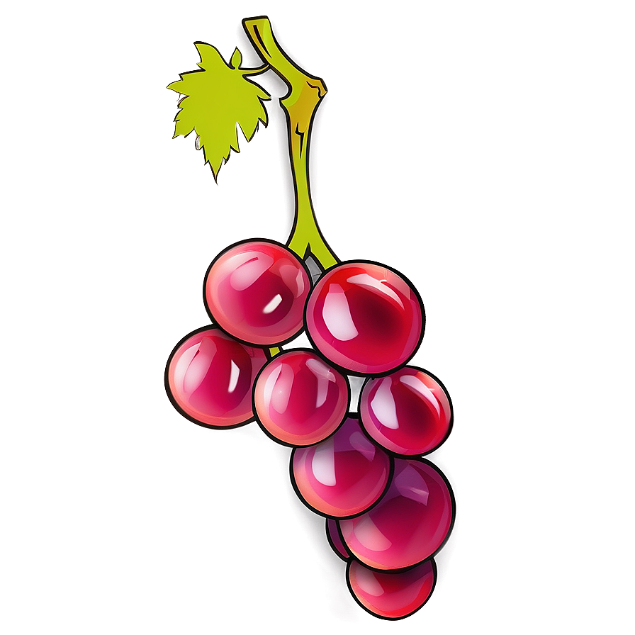 Cartoon Grapes Png 18 PNG image