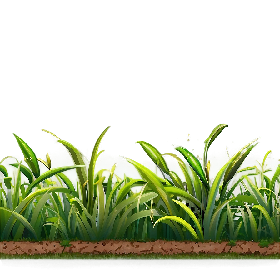 Cartoon Grass Border Png 30 PNG image