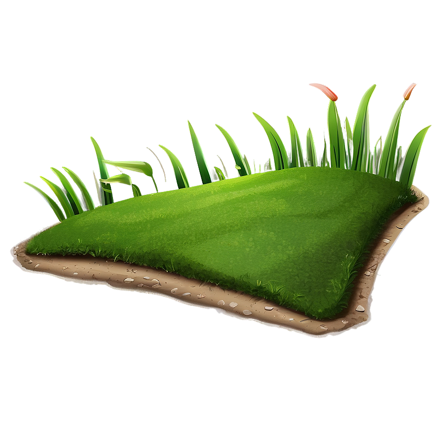 Cartoon Grass Hill Png Ree PNG image