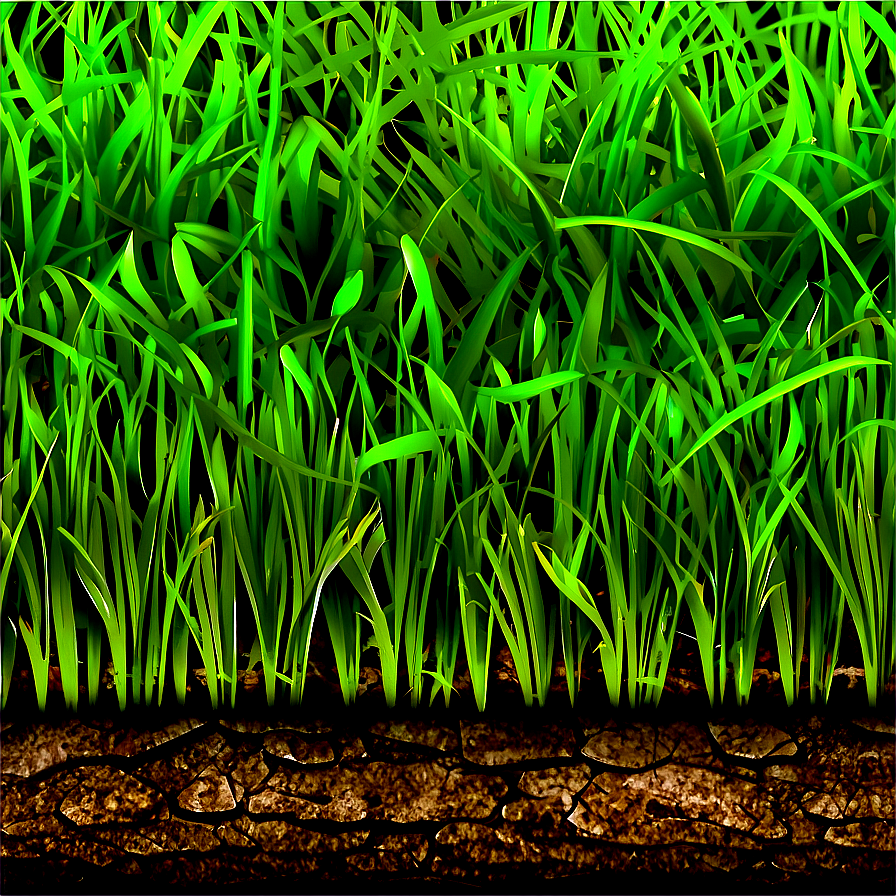 Cartoon Grass Png 06122024 PNG image