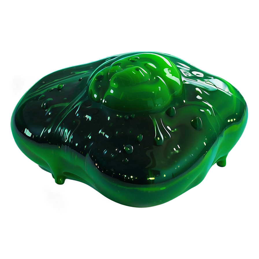 Cartoon Green Slime Png Wbi PNG image