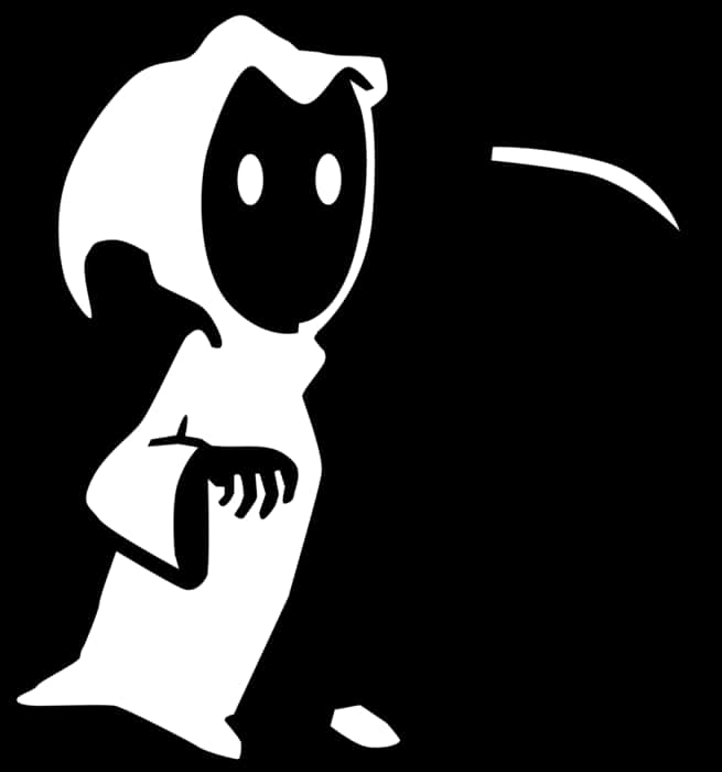 Cartoon Grim Reaper Vector PNG image
