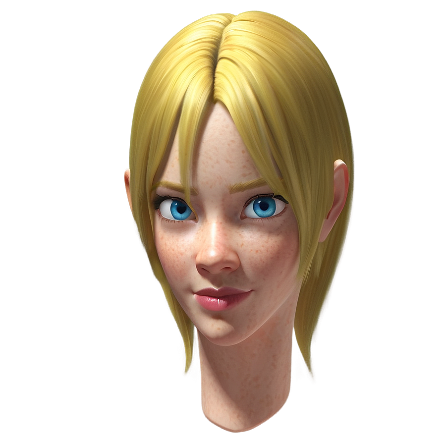 Cartoon Hair For Game Characters Png 47 PNG image