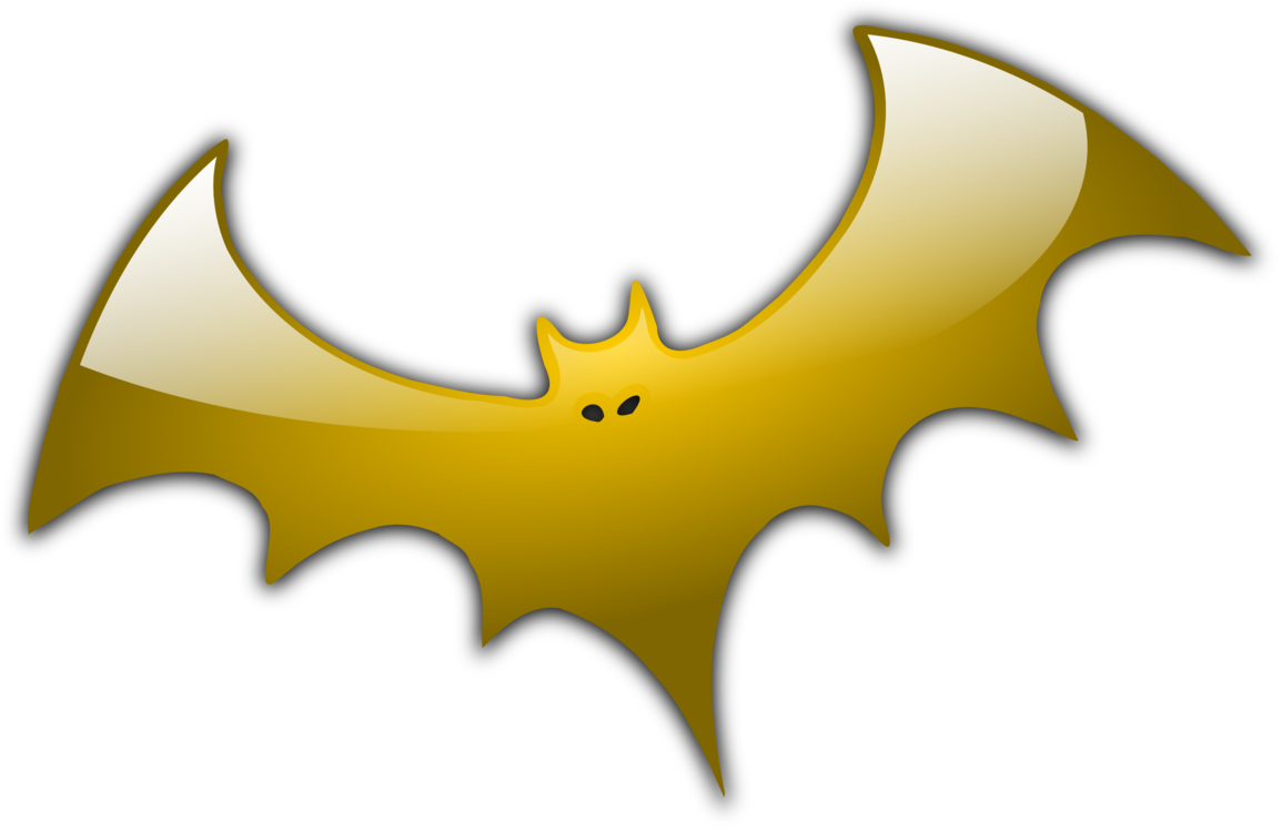 Cartoon Halloween Bat PNG image