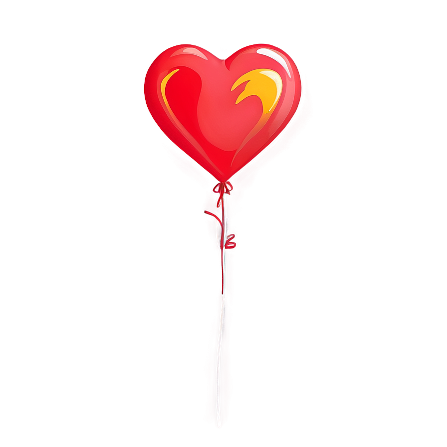 Cartoon Heart Balloon Png Joj PNG image