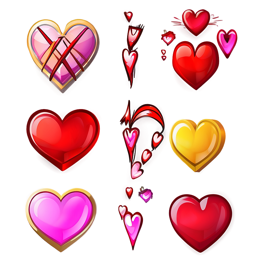 Cartoon Heart Icon Png 51 PNG image