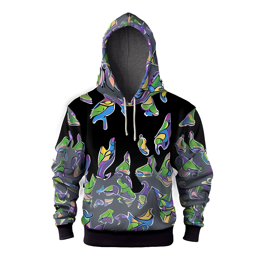 Cartoon Hoodie Design Template Png Mxe PNG image