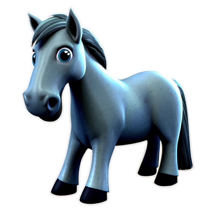 Cartoon Horse For Kids Png 31 PNG image