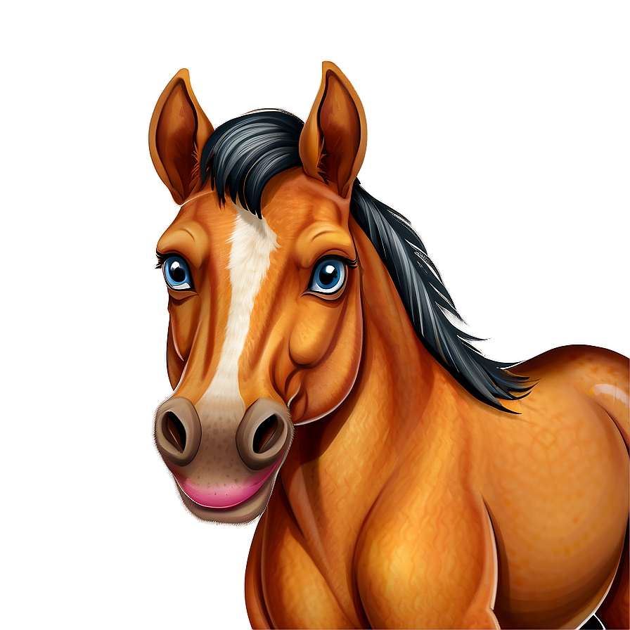 Cartoon Horse Png Gpn PNG image