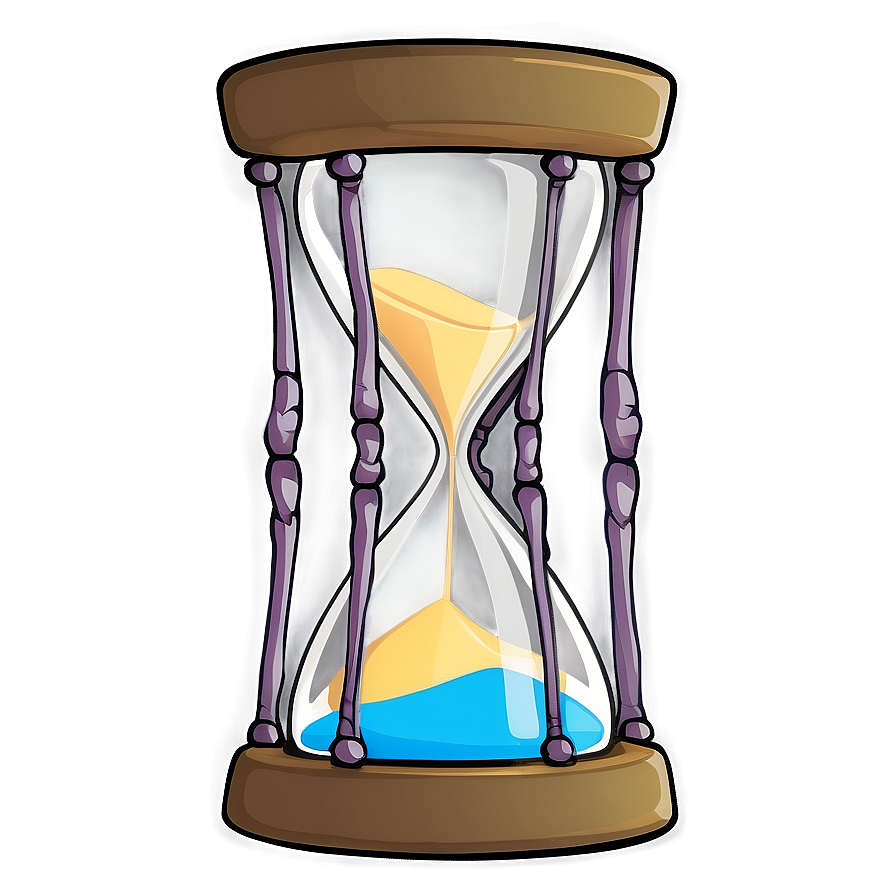 Cartoon Hourglass Cute Png 36 PNG image