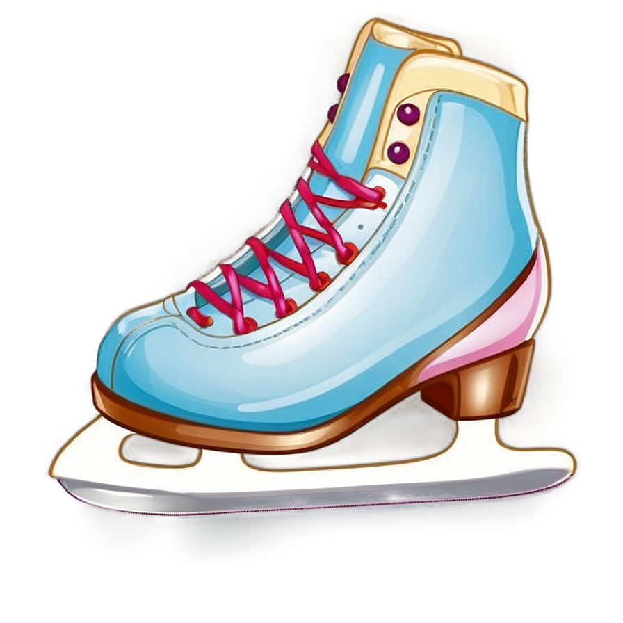 Cartoon Ice Skates Png Qqg6 PNG image