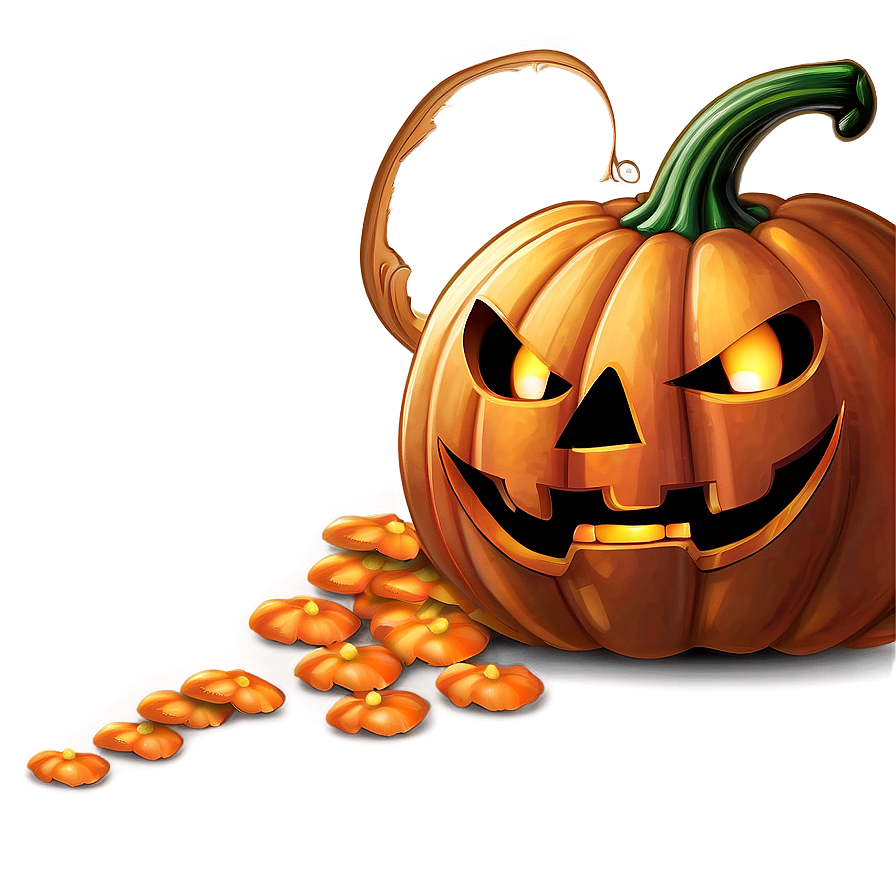 Cartoon Jack O Lantern Drawing Png 05252024 PNG image