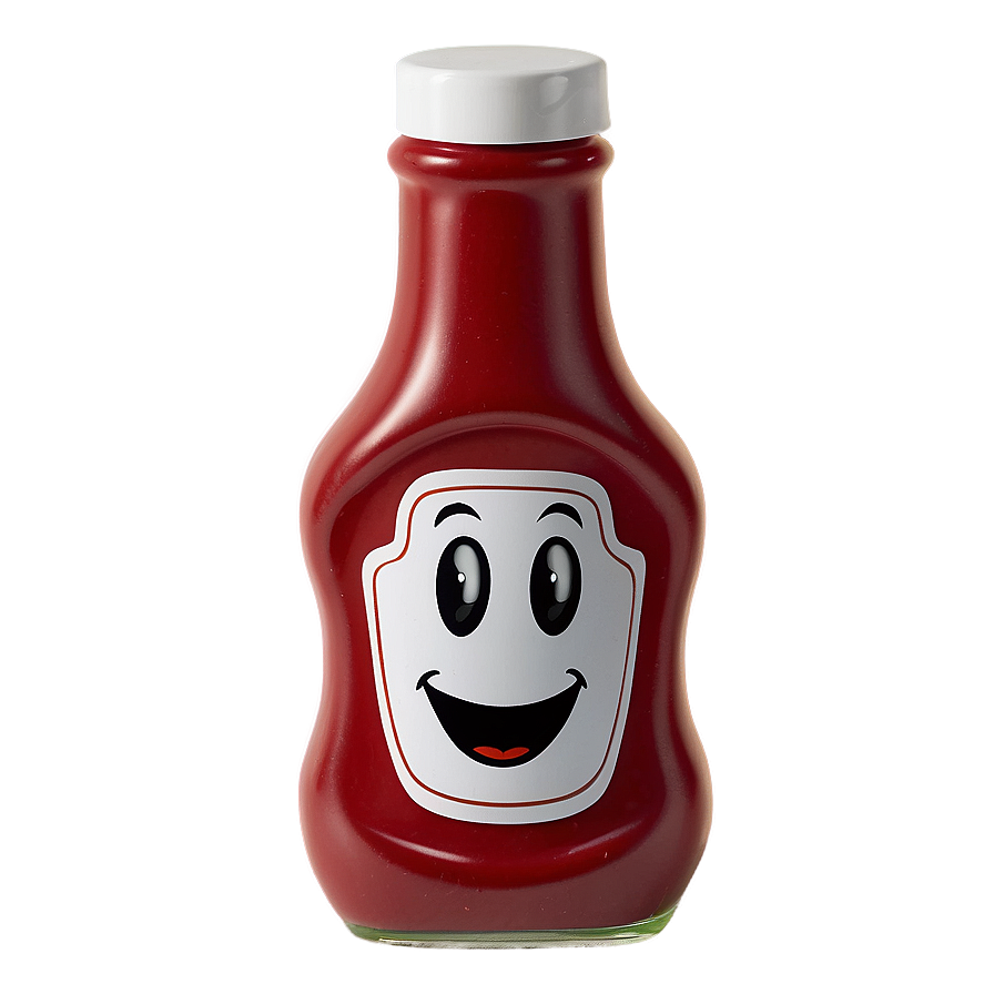 Cartoon Ketchup Bottle Png 38 PNG image