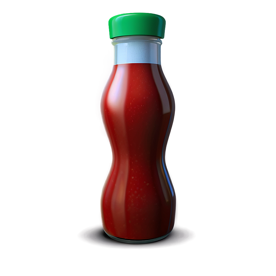 Cartoon Ketchup Bottle Png Dnv78 PNG image