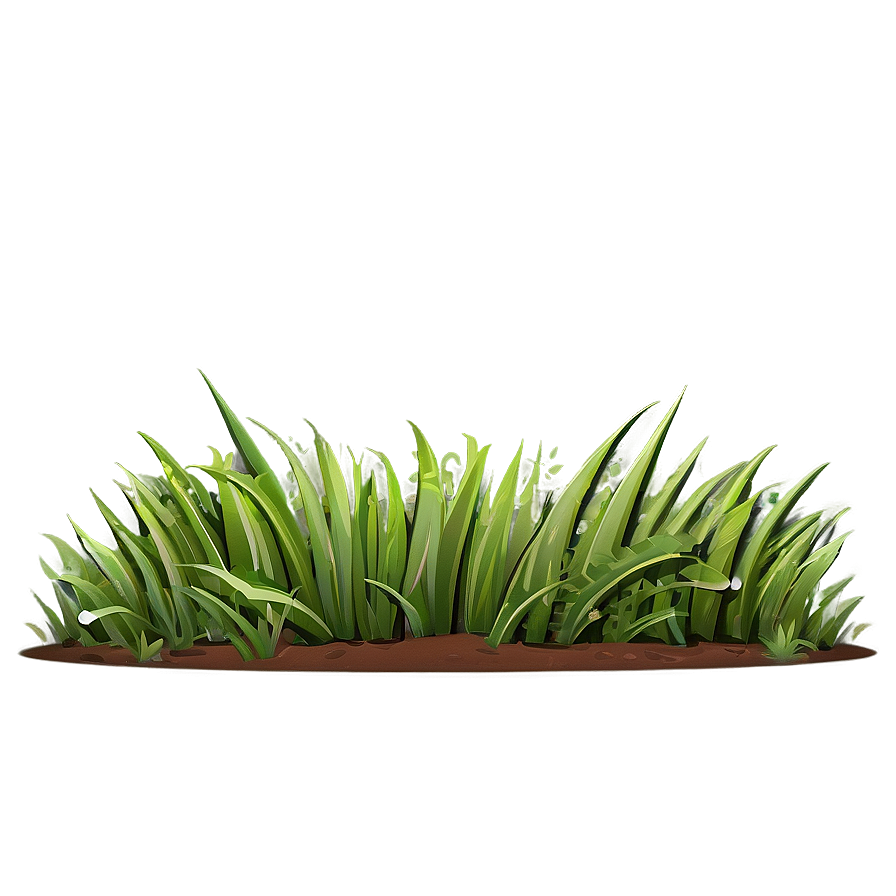 Cartoon Lawn Grass Png Vmo PNG image