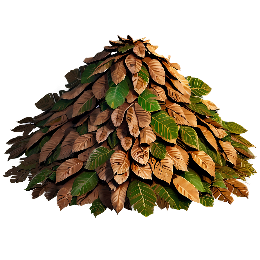 Cartoon Leaf Pile Png Blr26 PNG image