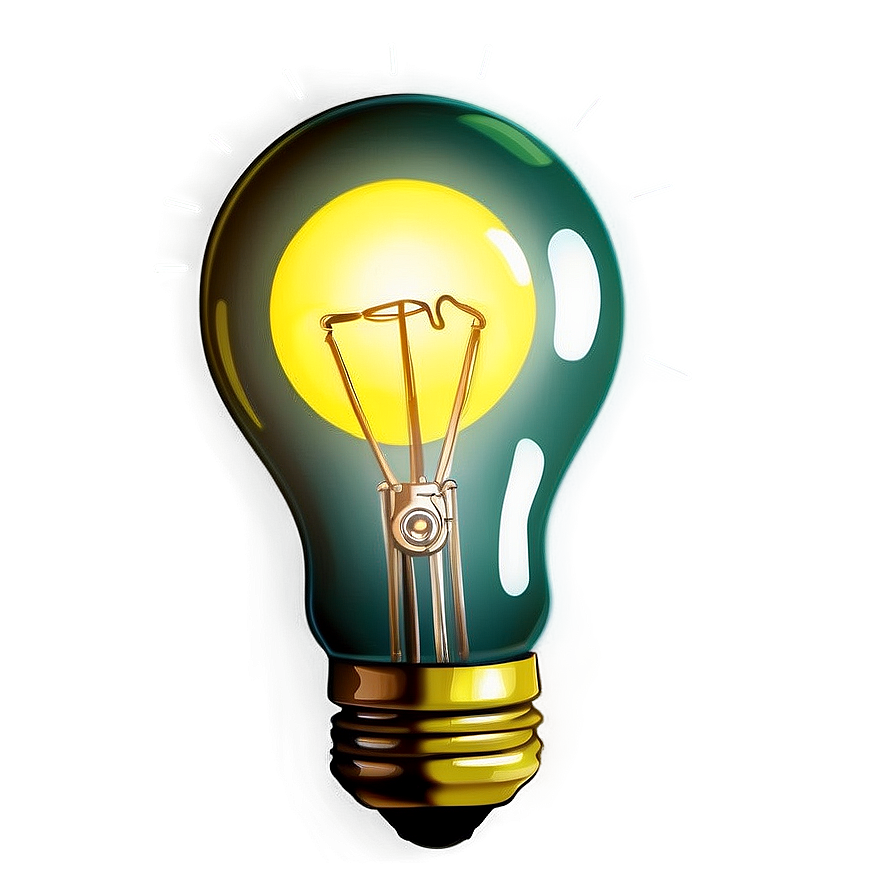 Cartoon Light Bulb Png Jfq64 PNG image