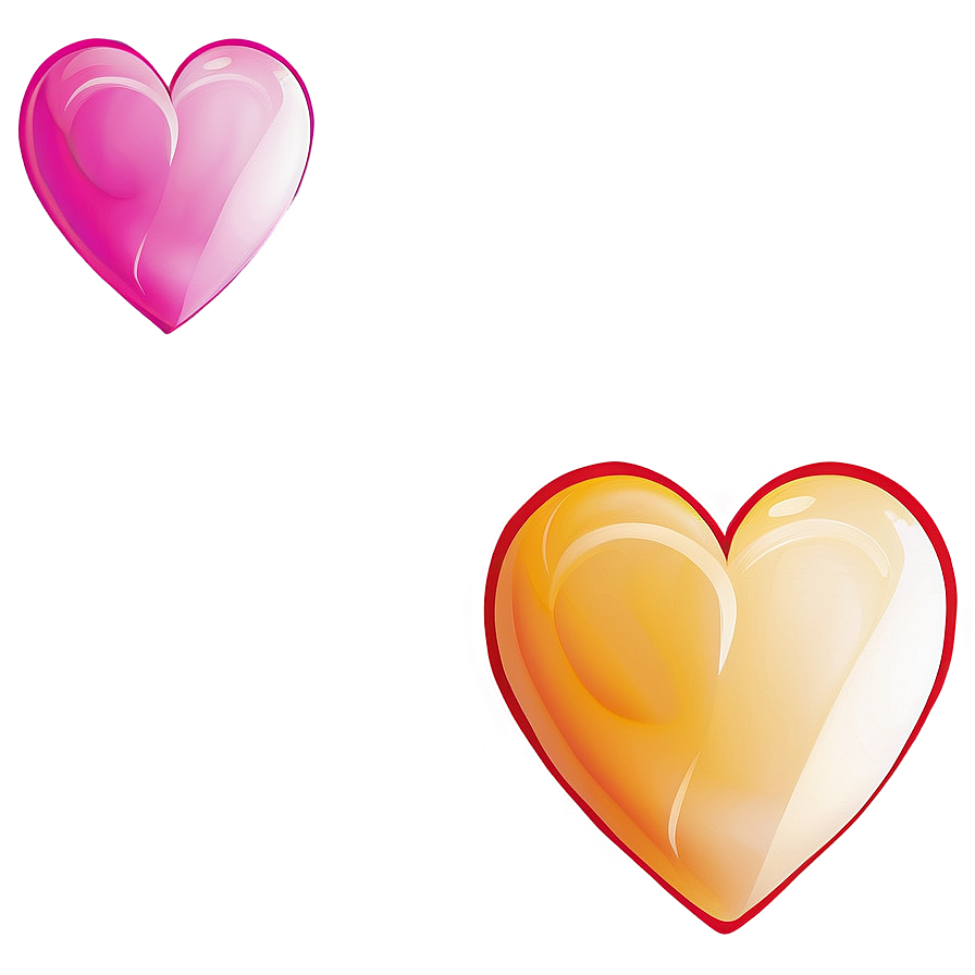 Cartoon Love Heart Png Fvj58 PNG image