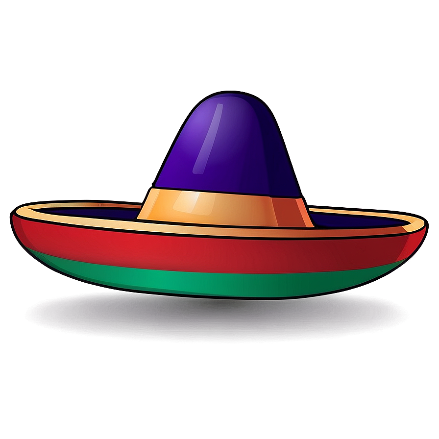 Cartoon Mexican Hat Png 2 PNG image