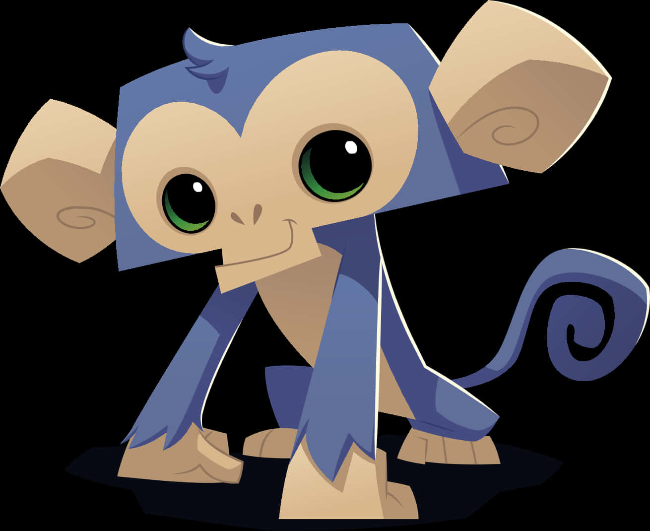 Cartoon Monkey Character PNG image