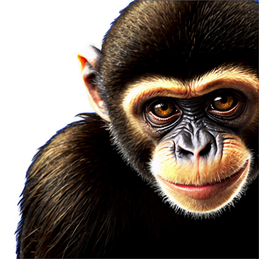 Cartoon Monkey Face Png 06272024 PNG image