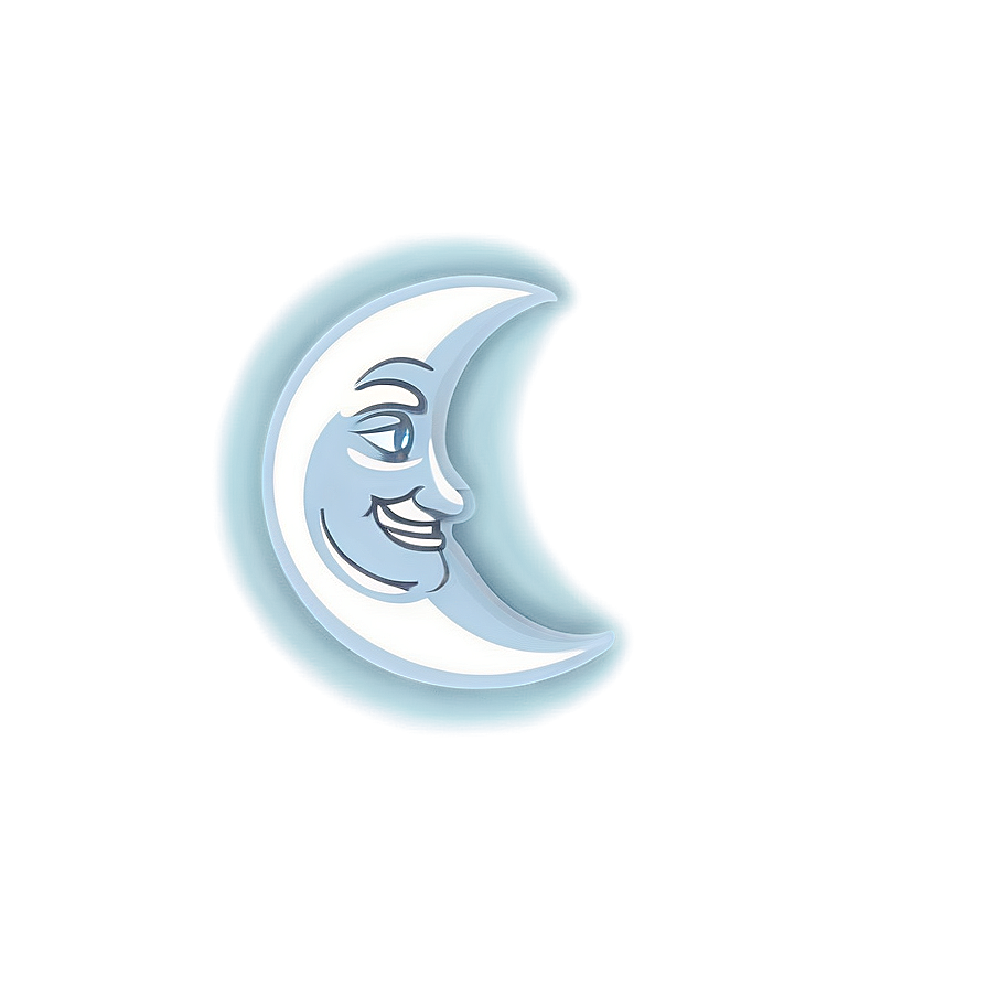 Cartoon Moon Transparent Png 05252024 PNG image