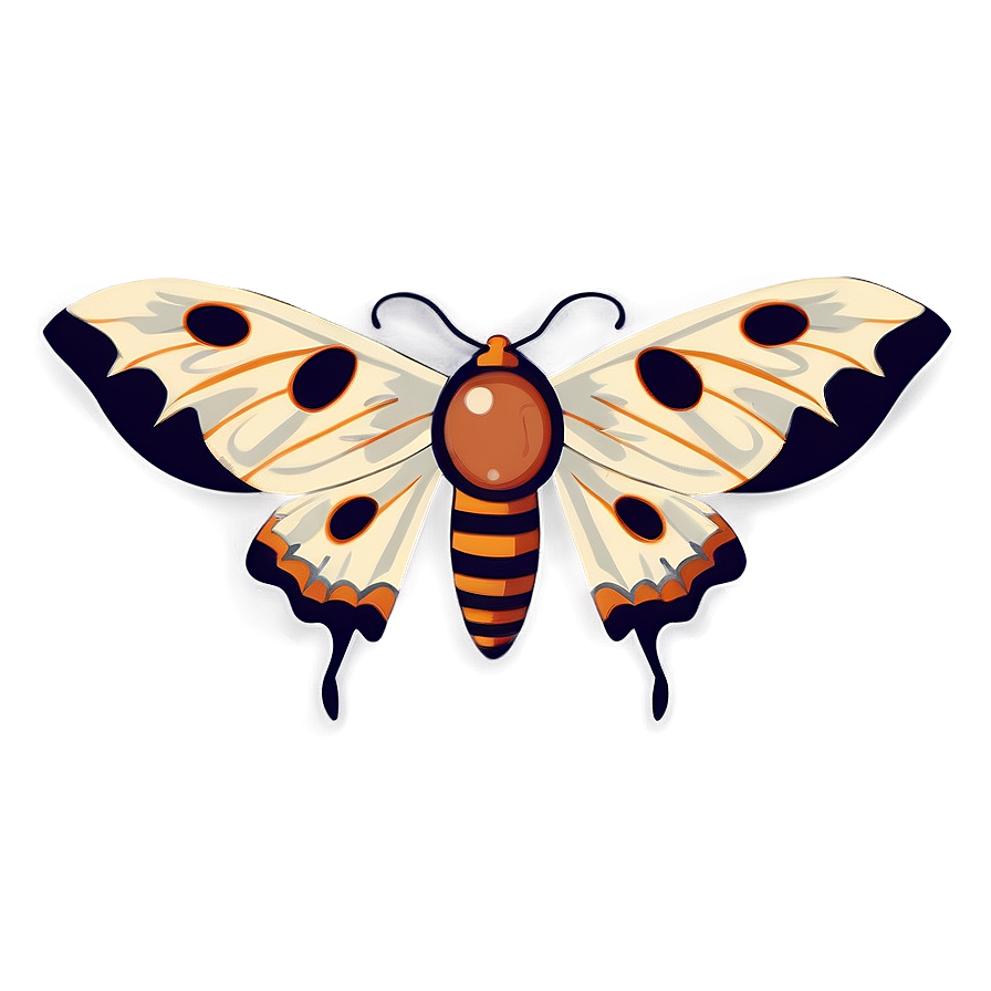 Cartoon Moth Character Png 38 PNG image