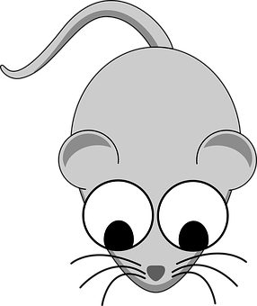 Cartoon Mouse Graphic PNG image